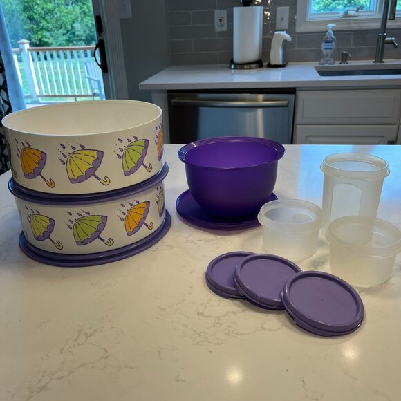 Never Used Tupperware Canister, Impressions and Modular Mates - Picture 16 of 16